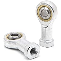 VIccoo Rodamiento de rótula SI8T - K PHSA8 de 2 Piezas con Rosca métrica Hembra Interna de 8 mm.